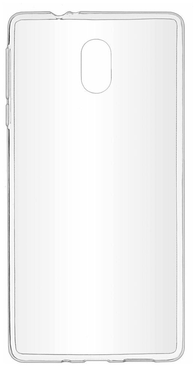 Чехол силиконовый для Nokia 3 , прозрачный