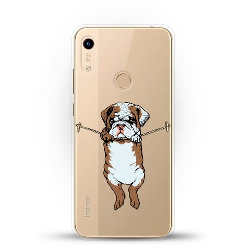 фото Силиконовый чехол бульдог на honor 8a andy & paul