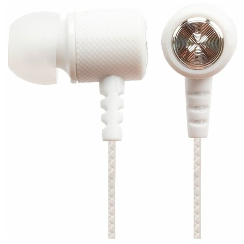 Наушники внутриканальные FaisON R8 Loud микрофон кнопка ответа кабель 12м цвет белый 30300₽