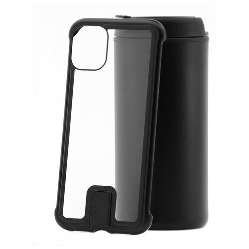 фото Чехол на айфон 11 kruche push-pull frameless black кruче