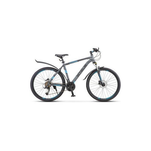 Горный MTB велосипед STELS Navigator 640 D 26 V010 2022 рама 19 Антрацитовыйзелёный 2059300₽