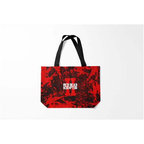 фото Сумка-шоппер / 46х35 см / геймерам / разные игры red dead redemption 2 burnettie