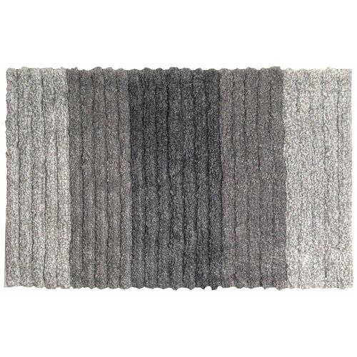 Коврик для ванной комнаты MSV TAPIS 80х50 см ворсовый серый