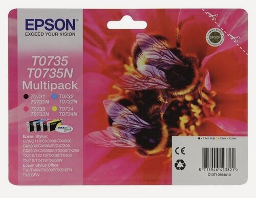 Изображение товара Набор струйных картриджей Epson Multipack (CMYK) for C79/CX3900/4900/5900 new
