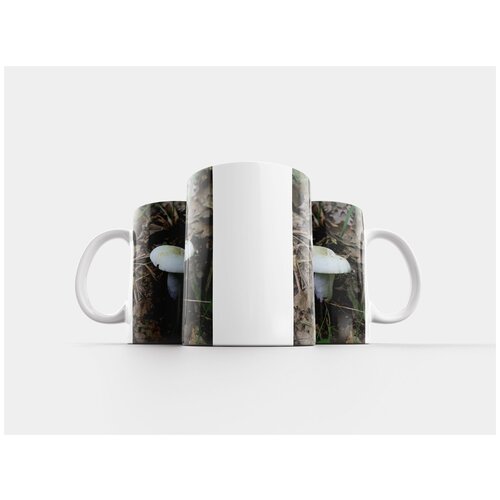 фото Кружка "грибы, белый, грибок" 320 мл lotsprints