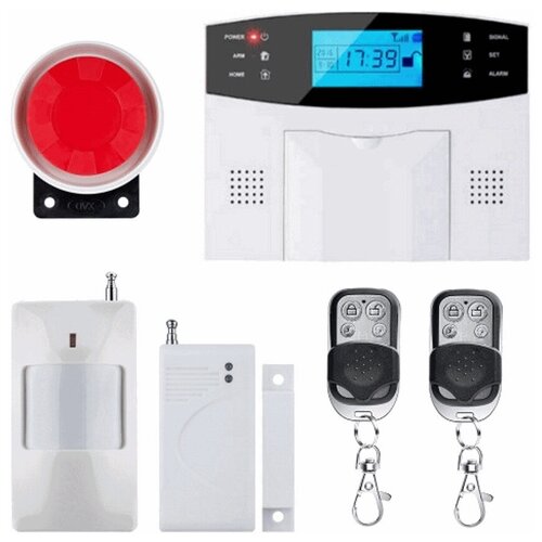 Сигнализация беспроводная GSM на 99 зон со слотом для SIM карты 433 мГц SIG005 492000₽