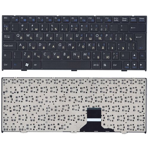 Клавиатура для ноутбука DNS 0121598 0121595 черная 1445₽