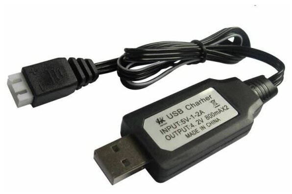 USB зарядное устройство для Li-Ion Li-Po аккумуляторов 7.4V с разъемом 2S T.