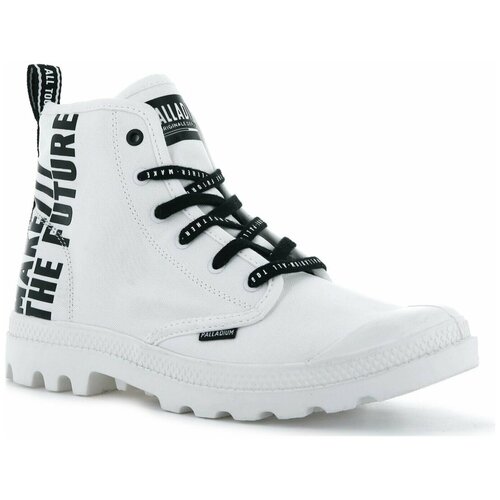 фото Ботинки palladium pampa hi future 76885-116 высокие белые (45)