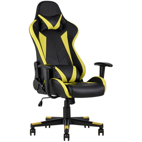 фото Кресло спортивное topchairs gallardo, желтое stool group