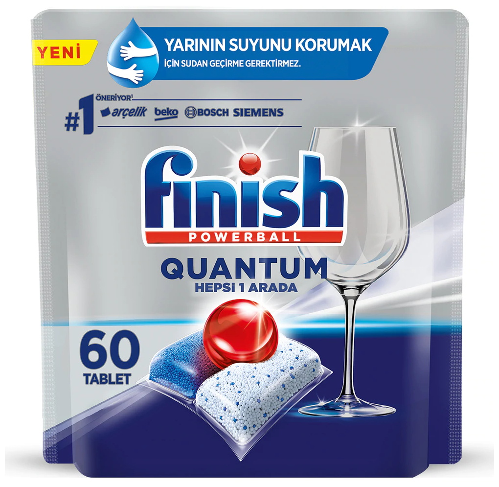 Капсулы для посудомоечной машины Finish Quantum all in 1