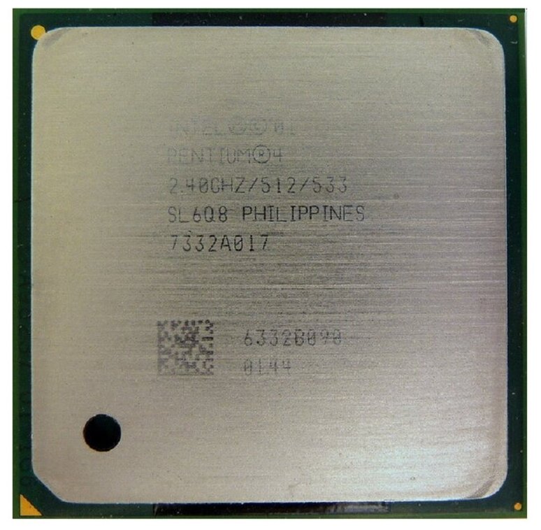 Процессор Intel Pentium 4 2400MHz Northwood S478,  1 x 2400 МГц, OEM