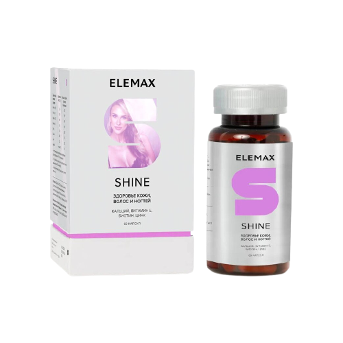 Elemax Shine капс., 145 г, 60 шт.