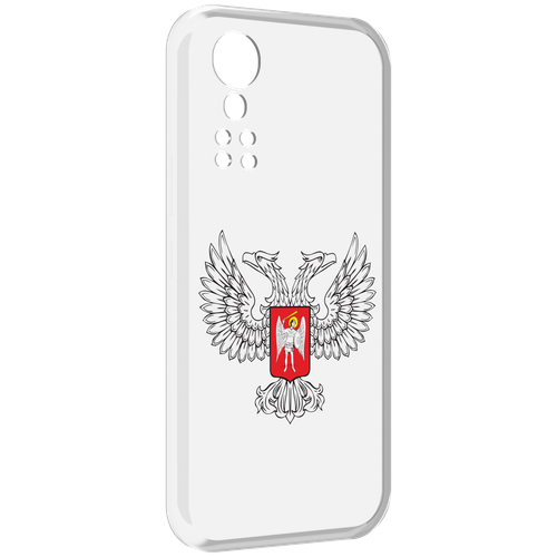 Чехол MyPads герб-ДНР-донецкая-народная-республика для ZTE Axon 30 5G / Axon 30S задняя-панель-накладка-бампер