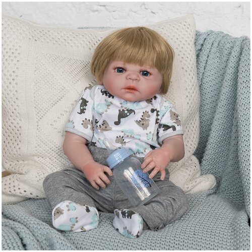 Силиконовая кукла Реборн мальчик Егор 55 см 3370₽