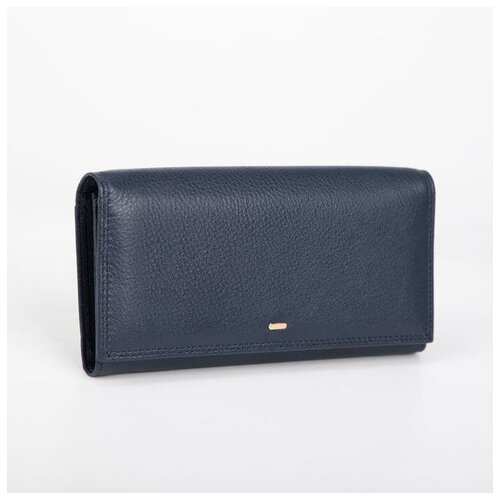 фото Кошелек жен 04-01-01. 18.5*3*9. 3 отд. отд рамка. д/карт. д/монет. на клапане. синий 6924305 сима-ленд