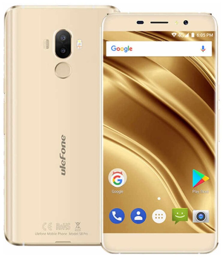 Смартфон Ulefone S8 Pro Gold