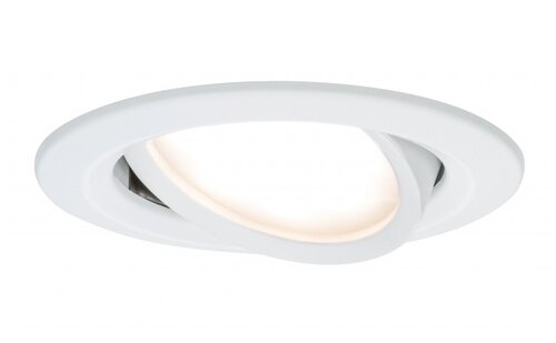 Paulmann 93876, LED, 6.8 Вт, 2700, теплый белый, цвет арматуры: белый, цвет плафона: белый