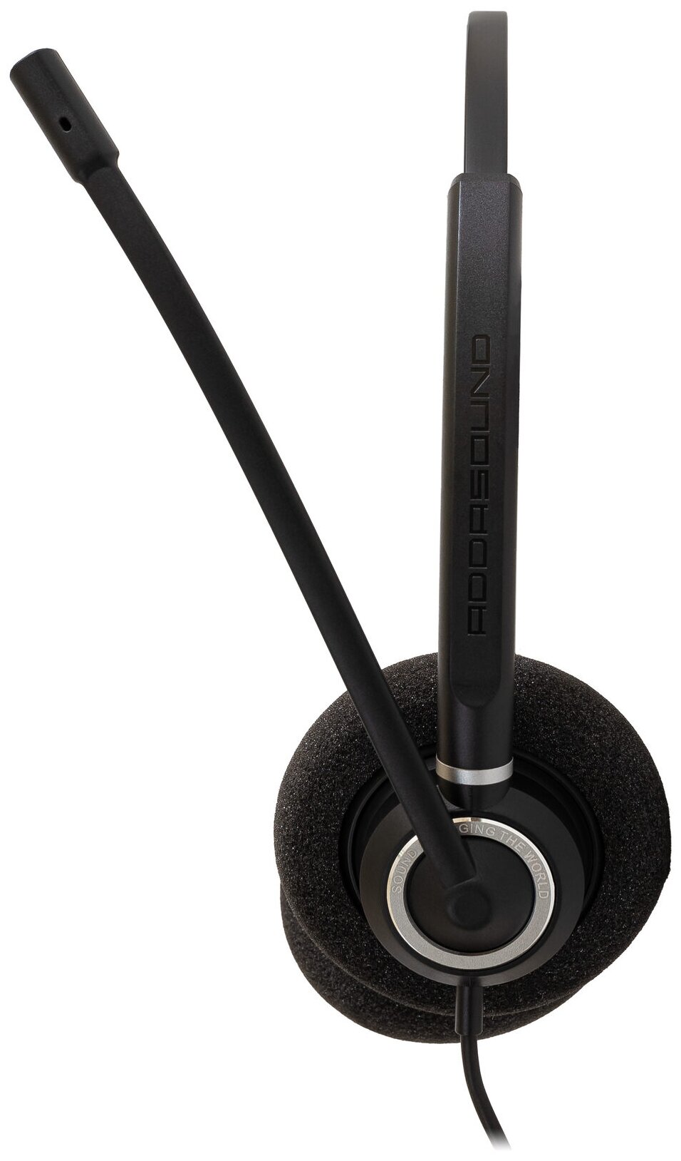 Профессиональные наушники с микрофоном ADDASOUND Epic 842, USB-A, шумоподавление, 100% UC совместимость, цвет черный (ADD-EPIC-842)