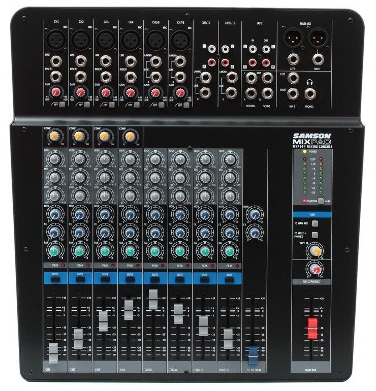 Аналоговый микшер Samson MixPad MXP144