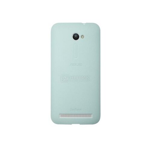 фото Чехол asus bumper case для zenfone 2 ze500cl, полиуретан, голубой 90xb00ra-bsl2v0