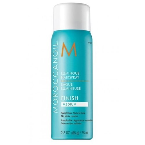 Лак эластичной фиксации Luminous Hairspray Medium Moroccanoil 75 мл