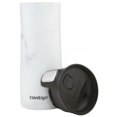 фото Термокружка contigo pinnacle couture 0.42л. белый (2104543)