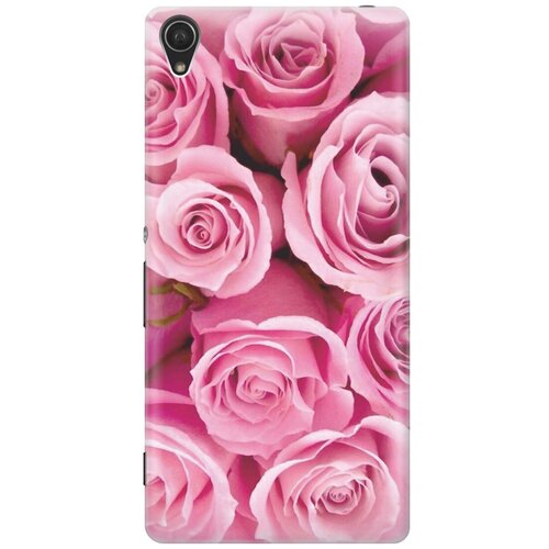 фото Силиконовый чехол на sony xperia z3 / сони иксперия зет 3 с принтом "букет роз" gosso