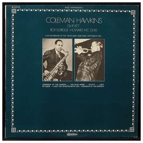 Виниловая пластинка Musidisc Coleman Hawkins – Live Recording At The Birdland