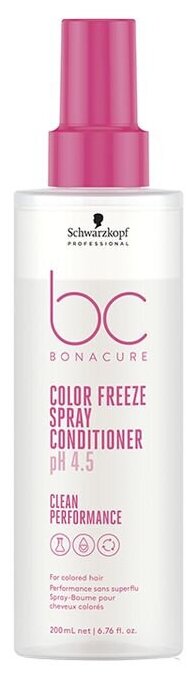 Schwarzkopf / Bonacure Color Freeze Спрей-кондиционер для окрашенных волос, 200 мл