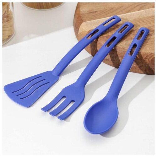 фото Набор кухонных принадлежностей доляна «глори», 3 шт.