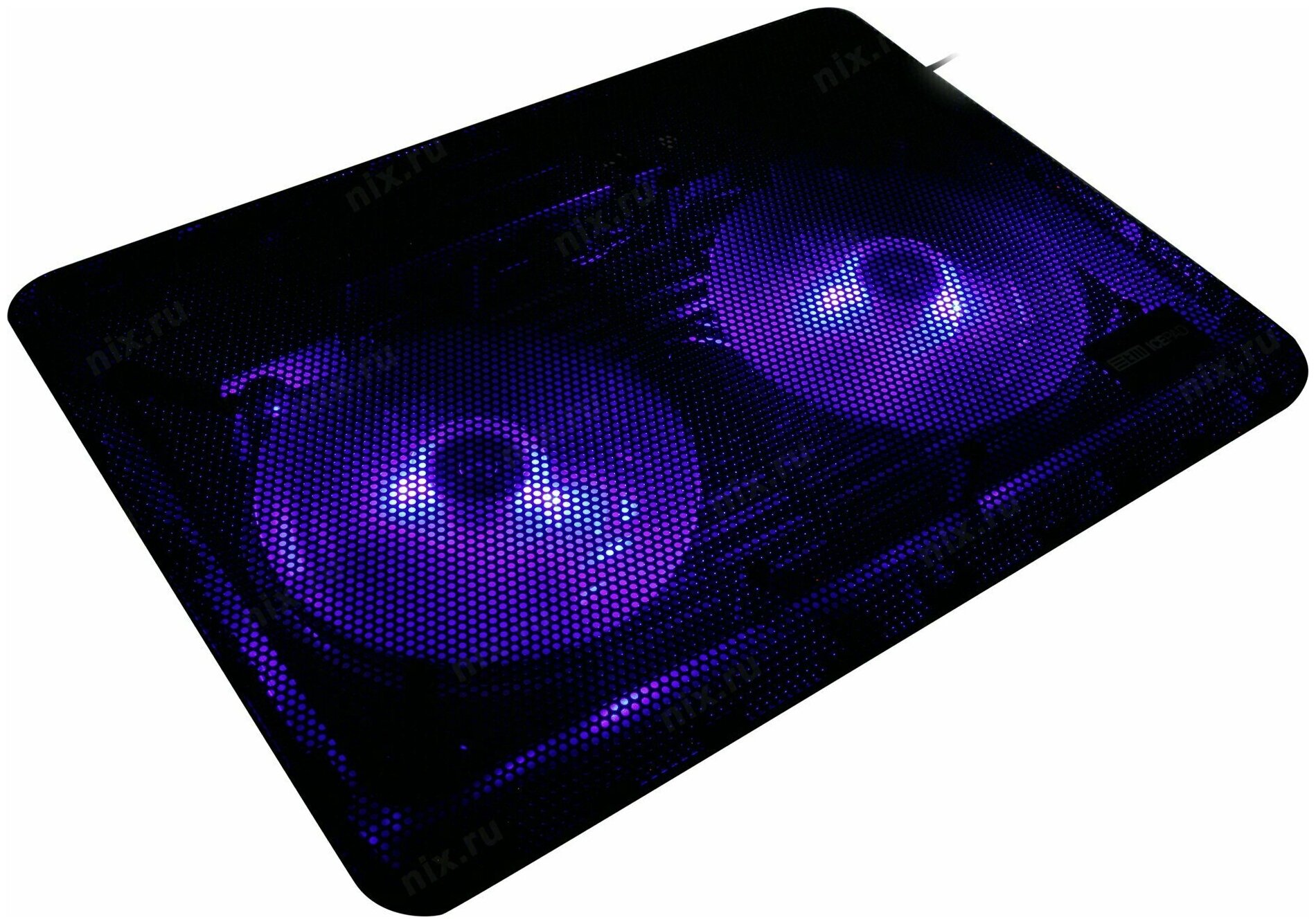 STM Laptop Cooling IP23 Black (17,3"", 2x(125x125), plastic+metal mesh)
