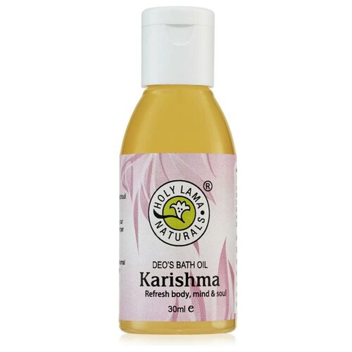 Масло для ванны аромат. Каришма Хоули Лама (Karishma Bath Oil), 30 мл