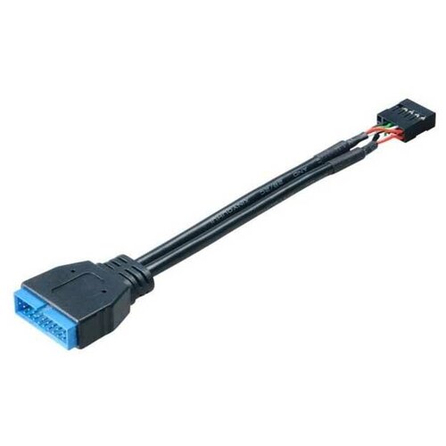 Адаптер Akasa USB 2.0 - USB 2.0 10cm AK-CBUB19-10BK