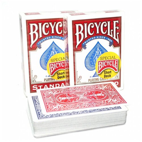 Игральные карты для фокусов Bicycle Short deck (короткая колода) карты bicycle stripper deck blue 1014830