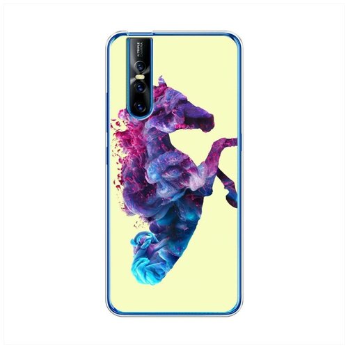 фото Силиконовый чехол "лошадь арт 1" на vivo vivo v15 pro / виво v15 про case place