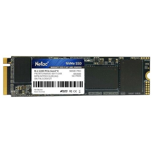 Накопитель SSD 1Tb Netac N950E Pro (NT01N950E-001T-E4X)