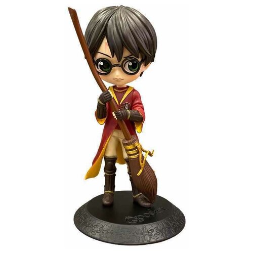 Фигурка Q Posket Harry Potter: Harry potter Quidditch Гарри Поттер на игре в Квиддич (Версия А) 19968 фигурка banpresto q posket harry potter quidditch style a version 19968 14 см