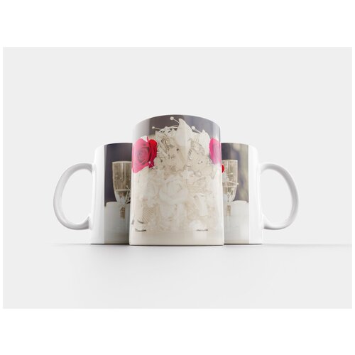 фото Кружка "лист, фрост, зима" 320 мл lotsprints