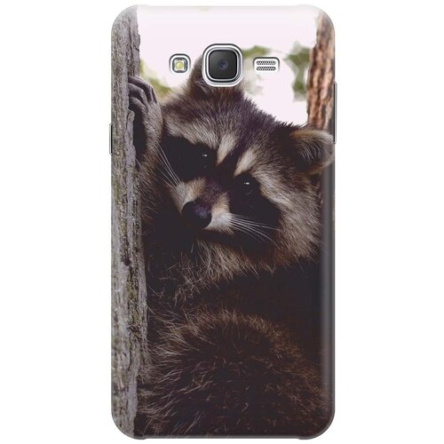 фото Силиконовый чехол на samsung galaxy j7 (2015) / самсунг джей 7 2015 с принтом "енотик" gosso