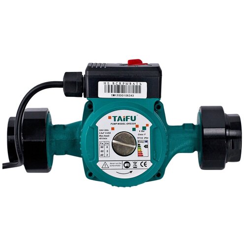 Циркуляционный Насос TAIFU GRS32/6(180mm) NEW трехскоростной с гайками для отопления / для дачи насос для повышения давления taifu grs 12 9 z