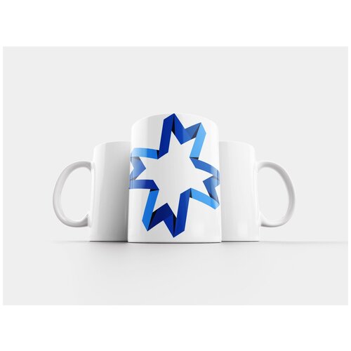 фото Кружка "знамя, синий, символ" 320 мл lotsprints