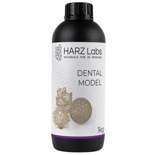 Фотополимер HARZ Labs Dental Model Beige бежевый 1 л