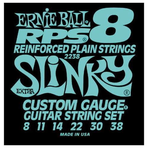 Струны для электрогитары Ernie Ball 2238 струны для электрогитары ernie ball 2238 8 38