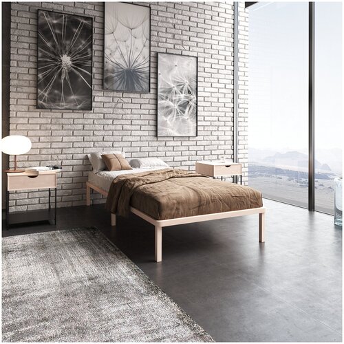 фото Односпальная кровать light sleep 70x200 см hansales