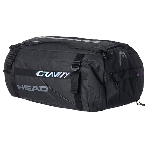 фото Сумка head gravity duffle bag 2021 (черный/фиолетовый)