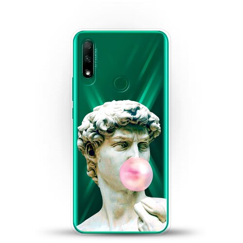 фото Силиконовый чехол давид на honor 9x andy & paul