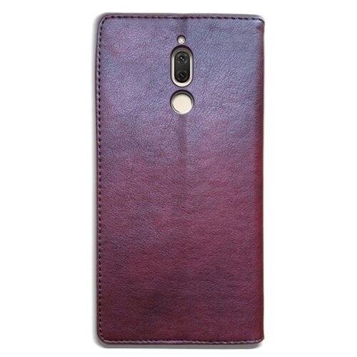 фото Чехол-книжка mypads из качественной импортной кожи с мульти-подставкой для huawei mate 20 lite бордовый
