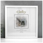 Фоторамка пластик Gallery 30х30 см, 641861 белый 6893998 - изображение