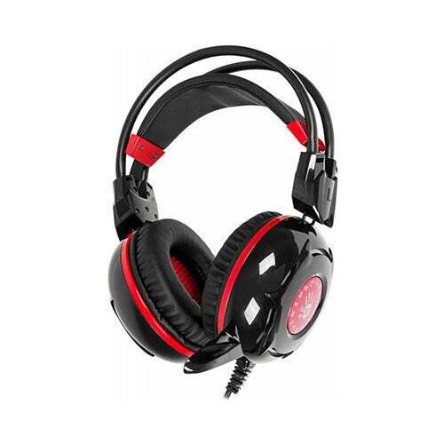 Гарнитура A4Tech Bloody G300 черныйкрасный 7290₽